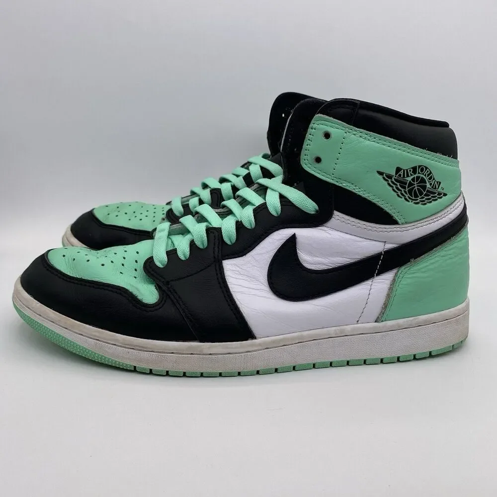 Nike Air Jordan 1 Retro OG High 'Green Glow' Men Sneakers  DZ5485-130  - Size 11